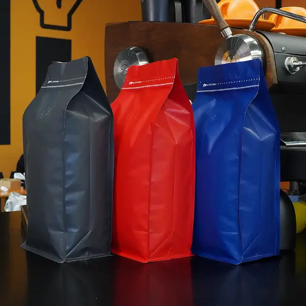 Sacchetti di scorte da 1KG di carta Kraft per imballaggio alimentare