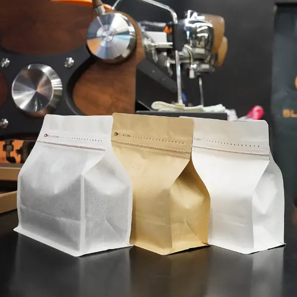 250g sacchetti orizzontali di caffè con stock in più colori