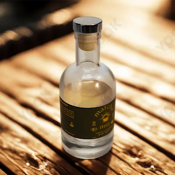 Confezione personalizzata in vetro per bottiglia cold brew per caffè pronto da bere