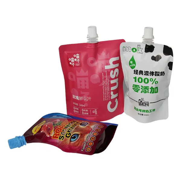 Sacchetto di plastica personalizzato usato per il cibo, Confezioni di cibo e bevande per animali domestici