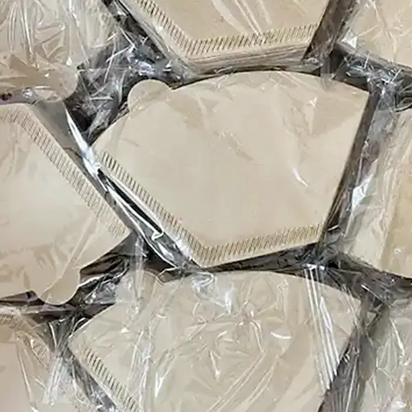 Carta filtro filtro V60 a forma di ventaglio sfusa