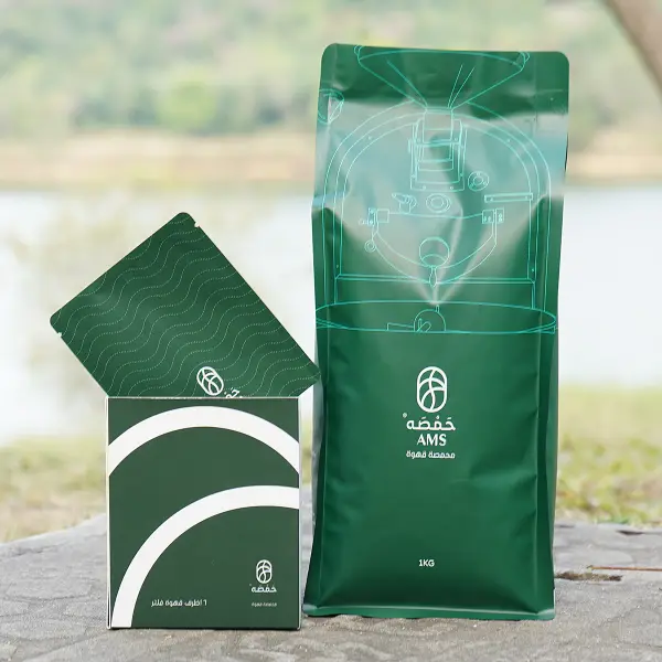 Confezioni di caffè stampate e sacchetti di caffè a goccia per marchi di caffè specialty