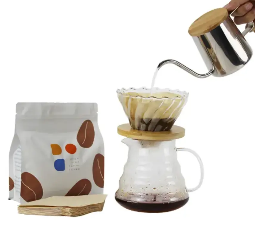 Gotelatore di caffè in vetro V60