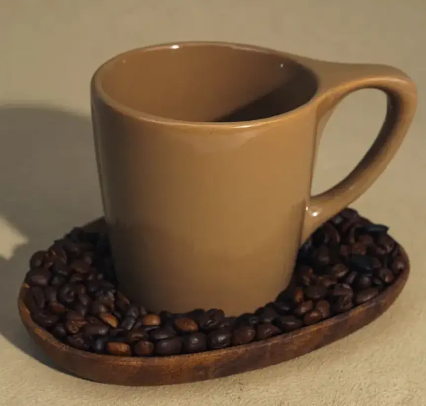 tazze di ceramica per caffè caldo