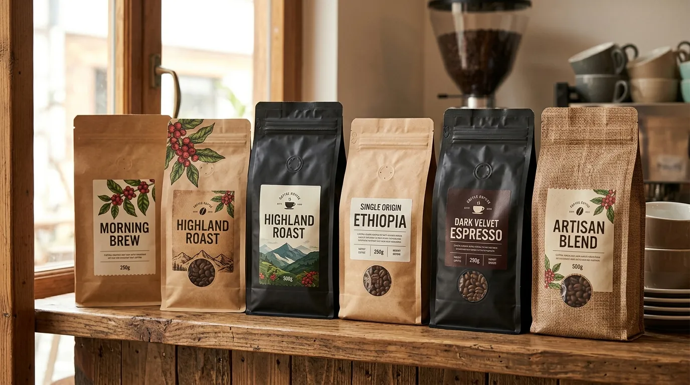 Sacchetti per imballaggio all'ingrosso del caffè