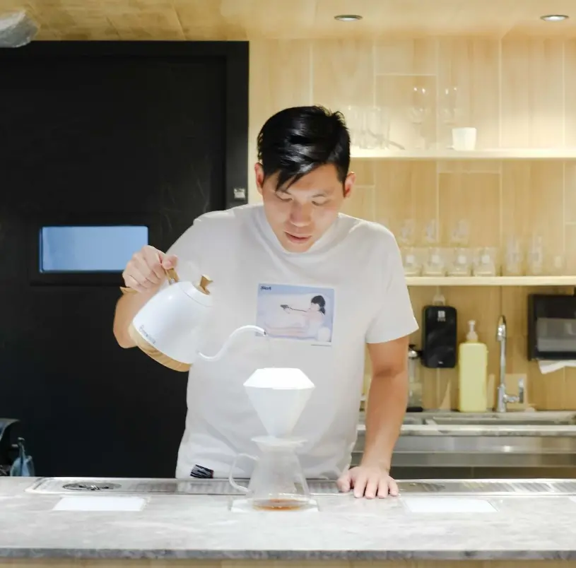 Gary Au barista di Hong Kong