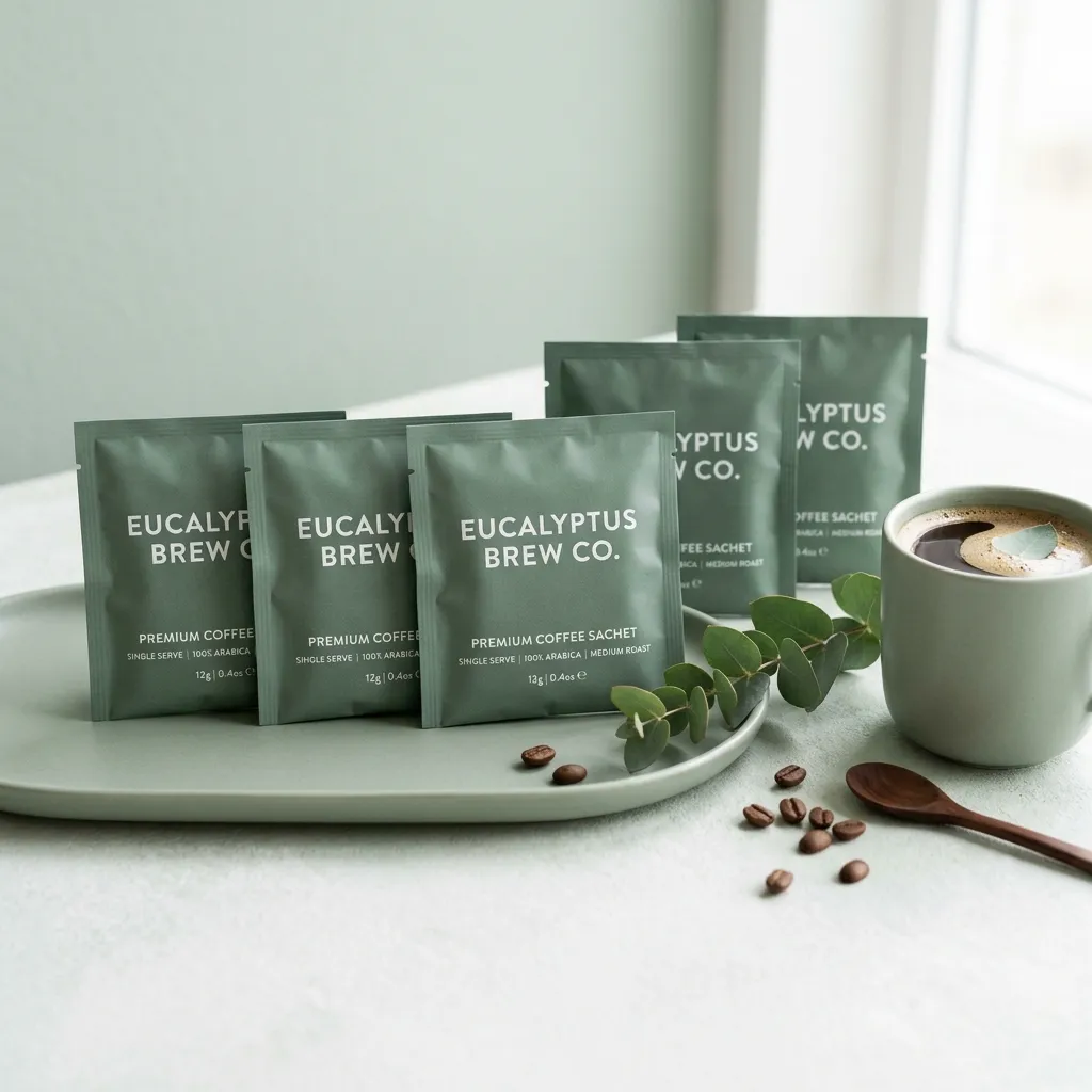 confezione di sacchetti di caffè