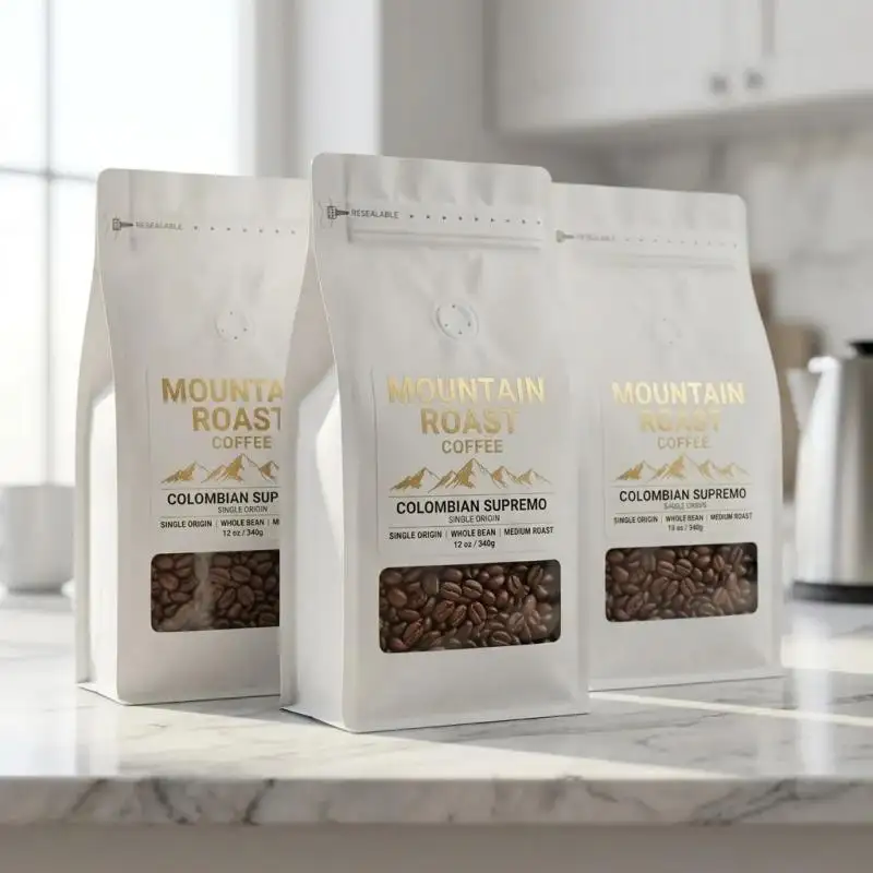 Produttore sostenibile di sacchetti di caffè