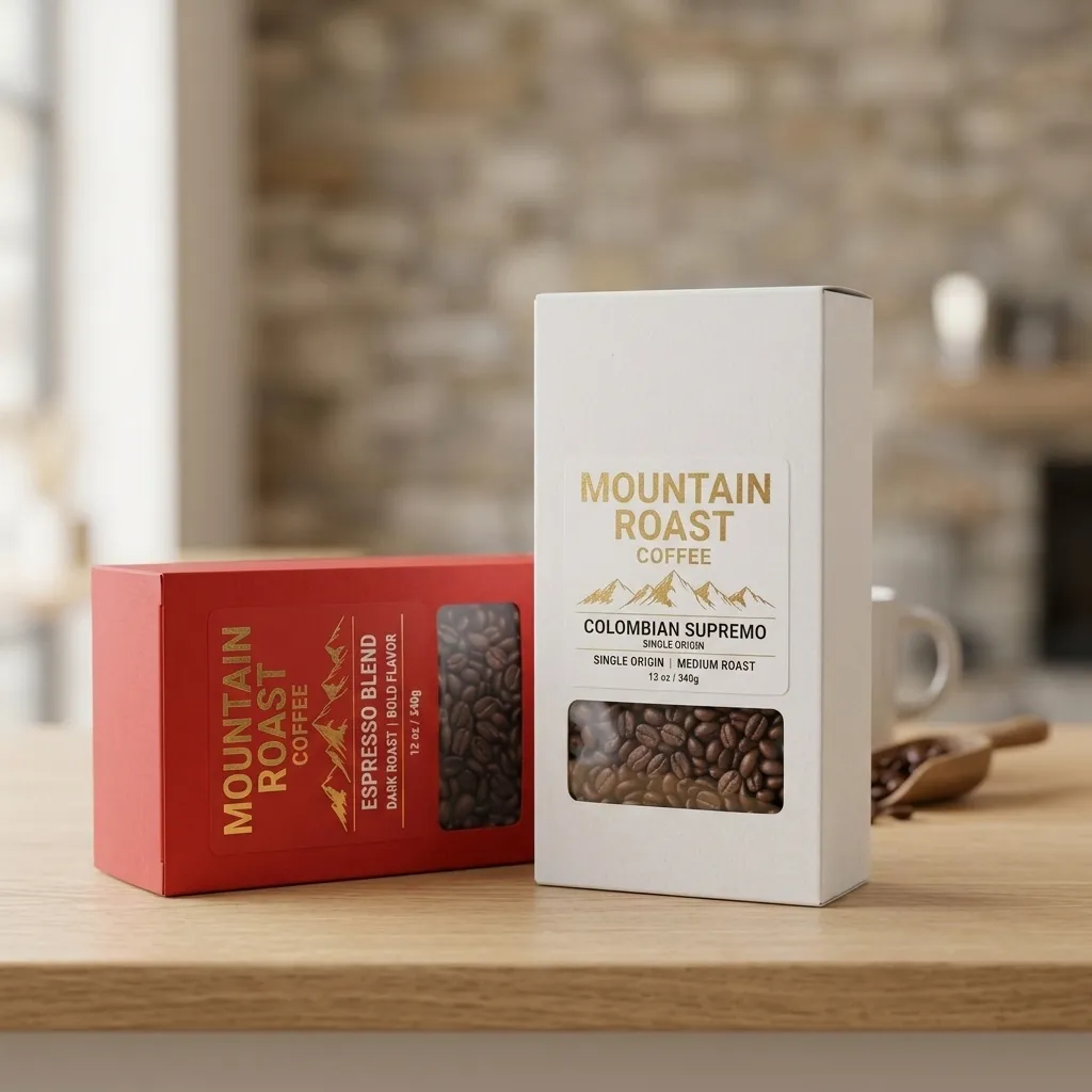 confezionamento pronto per caffè su scaffale