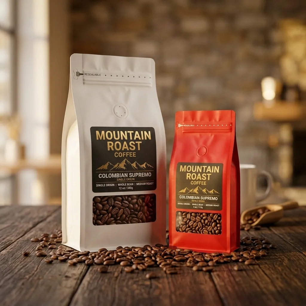 due caffè a base personalizzata