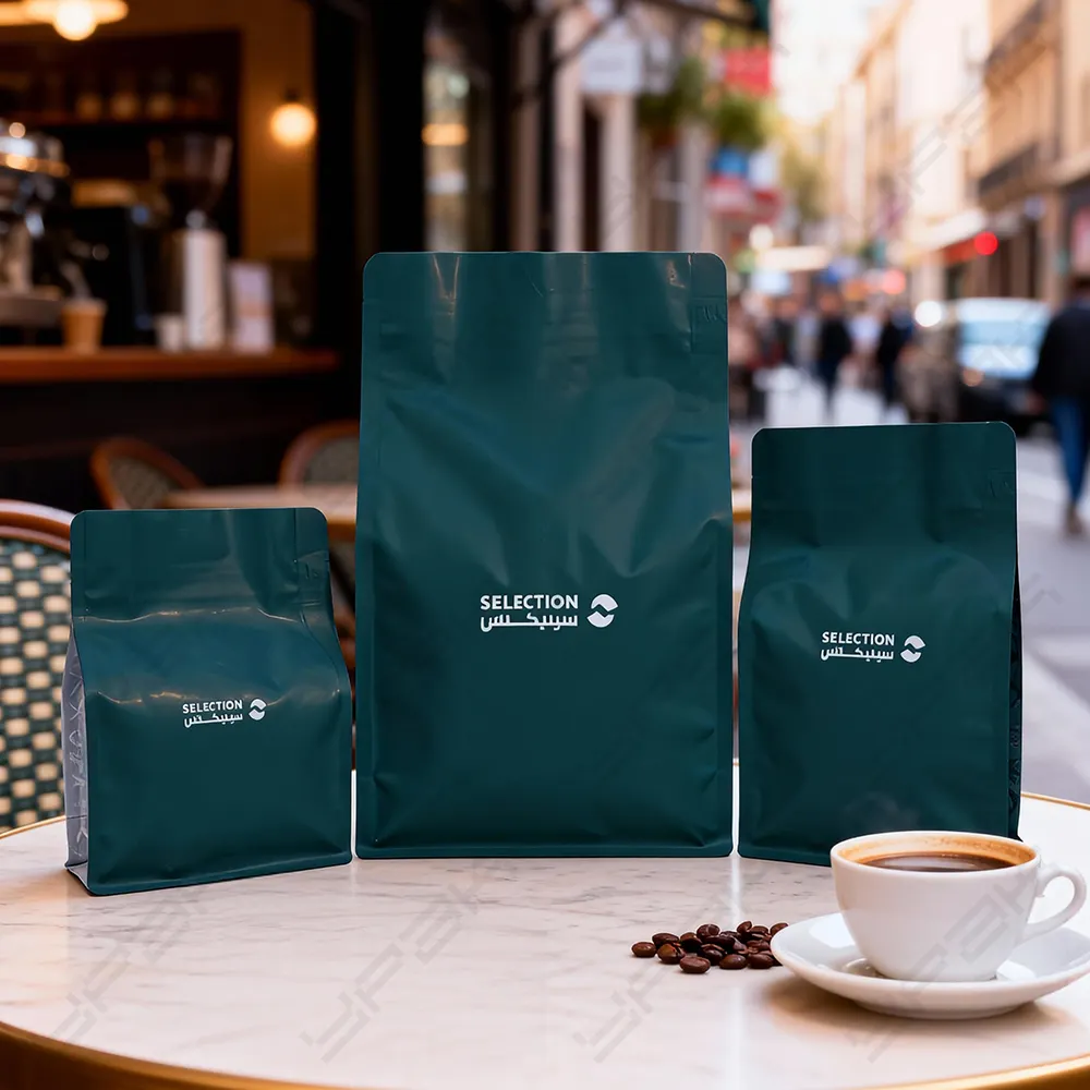 Sacchetti di caffè in Mylar stampati digitalmente