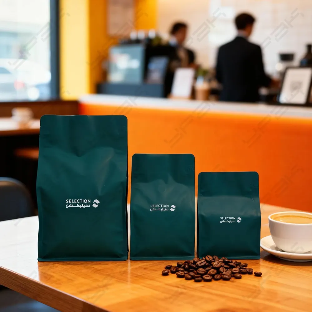 Sacchetti di caffè in Mylar stampati digitalmente