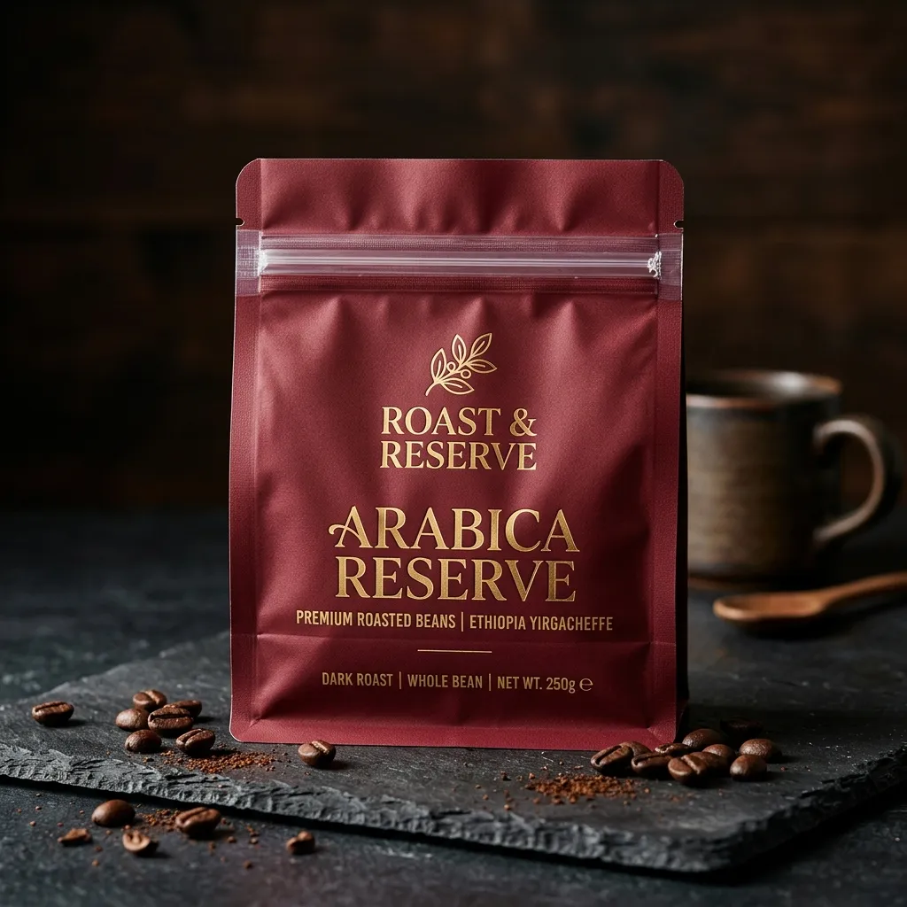Sacco di caffè ermetico e richiudibile