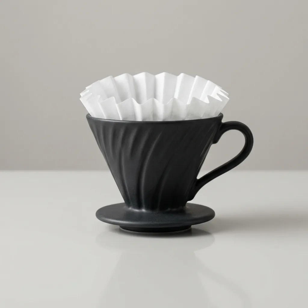 v60-filtro-caffè-confezionamento della tazza-