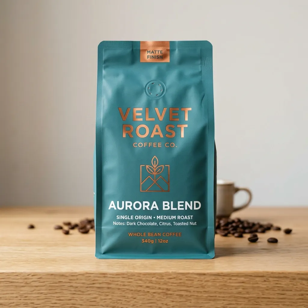 sacchetti di bevande su caffè su misura