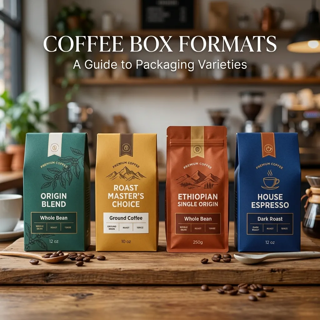 Formati-confezione-scatola di caffè
