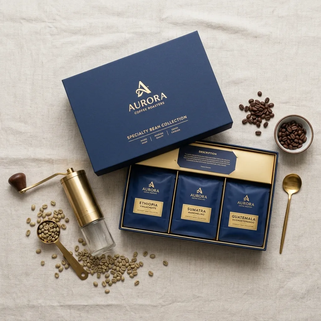 set di confezioni di caffè