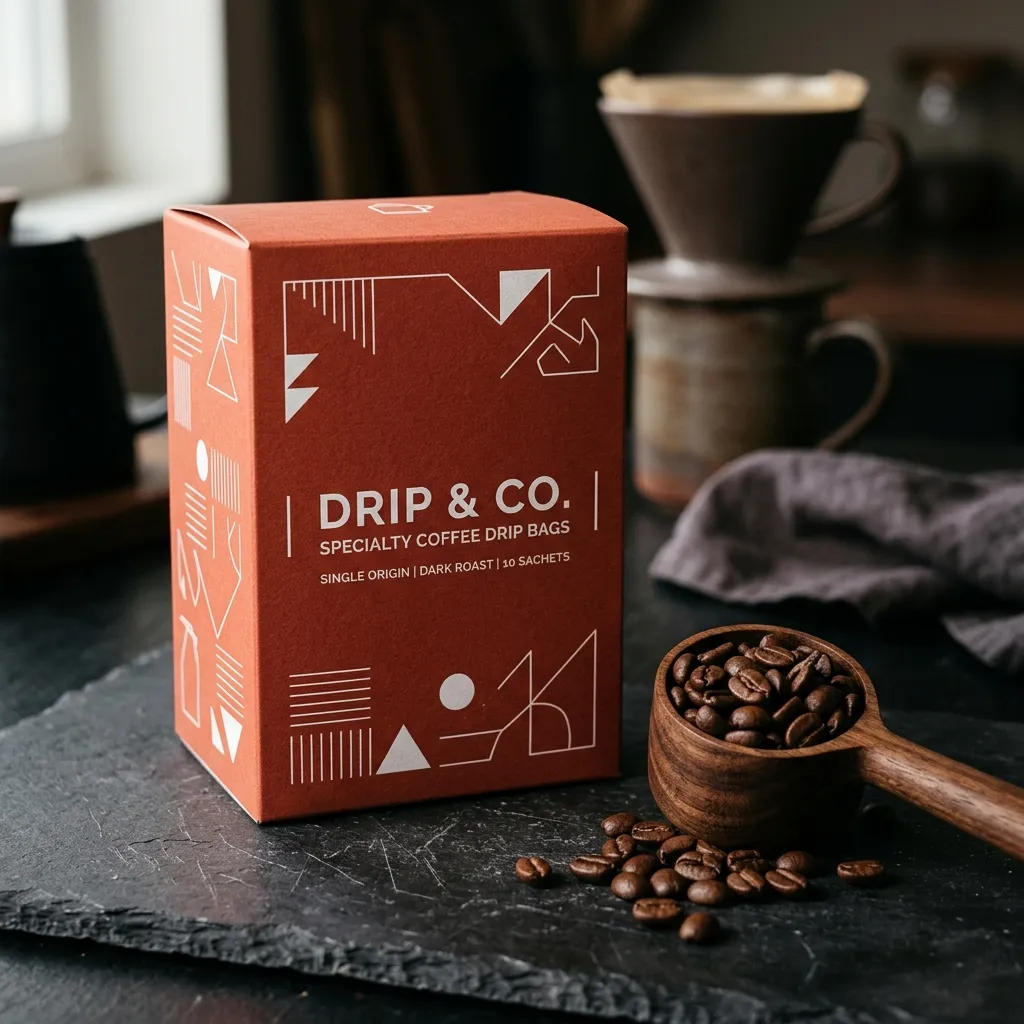 Confezioni di caffè a goccia