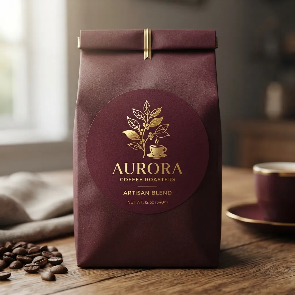 adesivi stampati-caffè-sacco-posta-