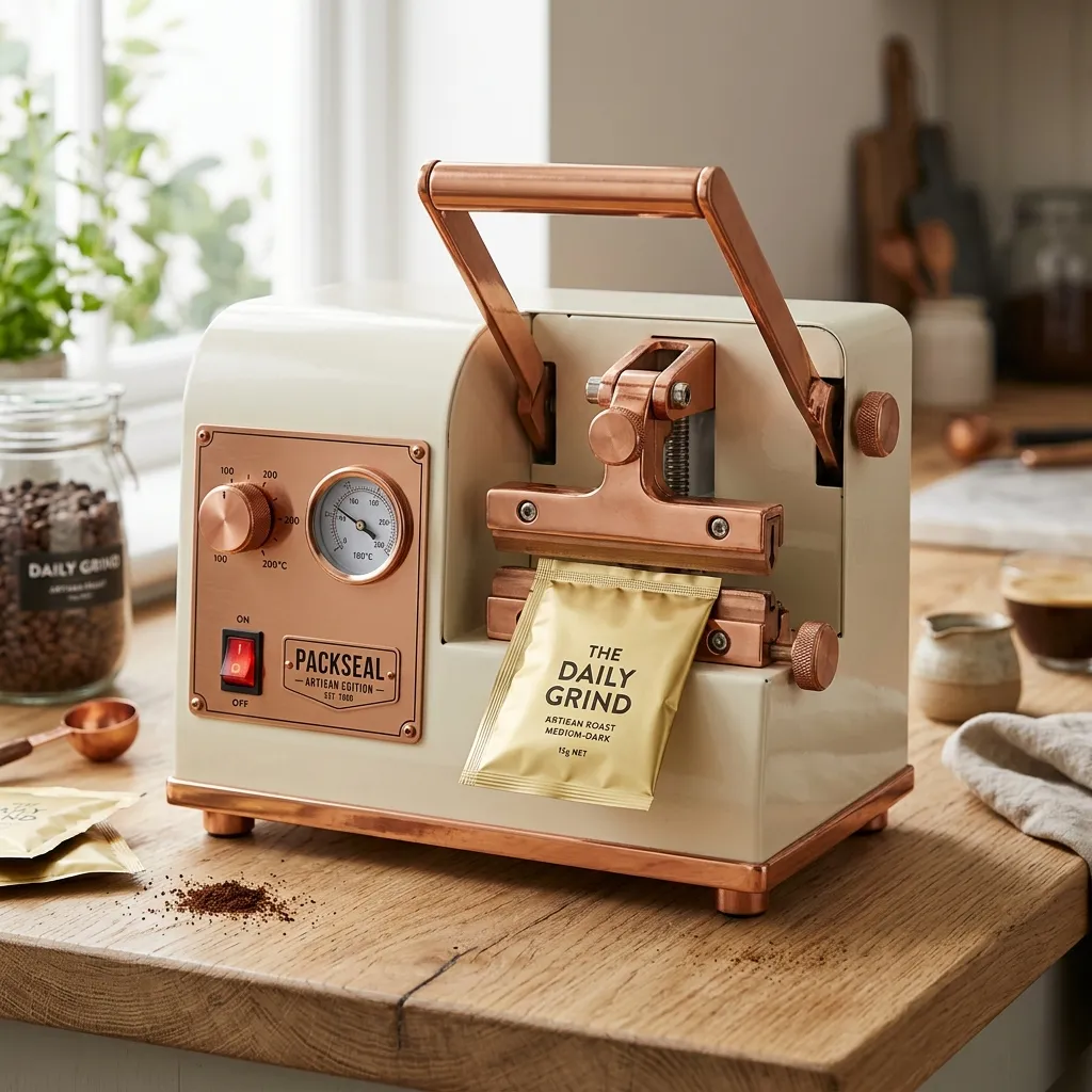 Coffee_sachet_heat-sealing_machine