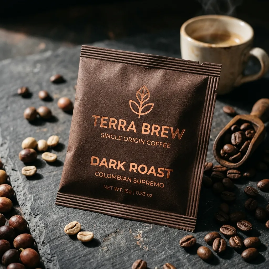Bustine di caffè ad alta barriera