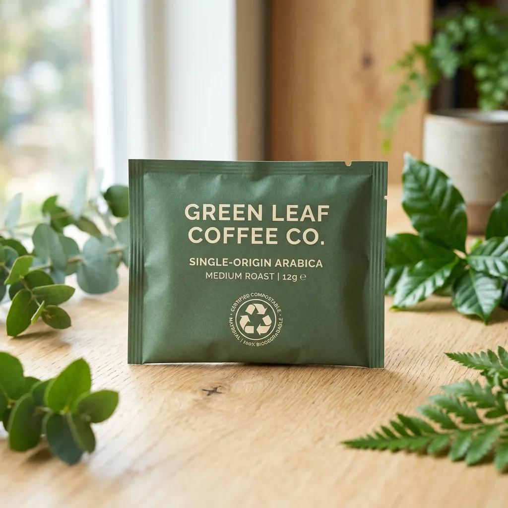 Sacchetti di caffè compostabili