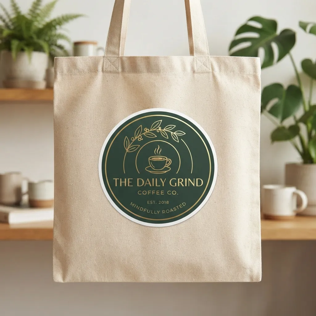 Etichette delle borse da caffè