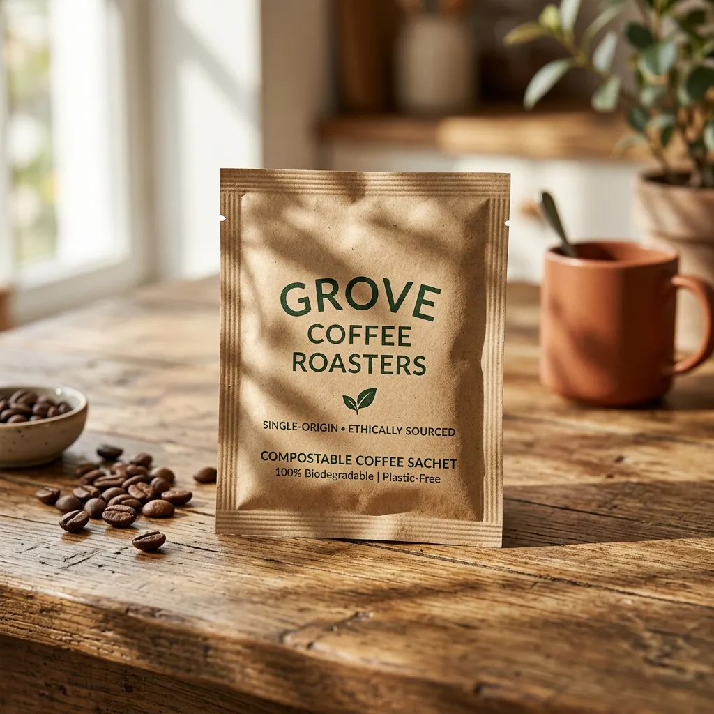 Bustine di caffè ecologico