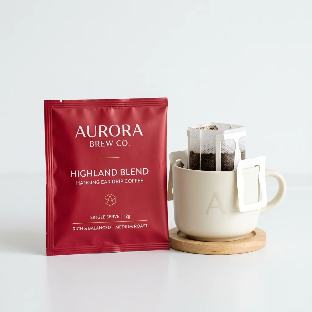 Bustine di caffè a goccia