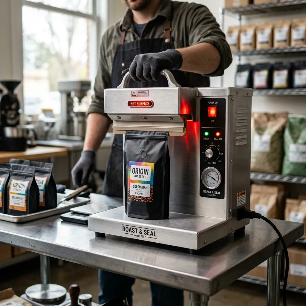 sacchetto elettrico-sigillante termico-caffè
