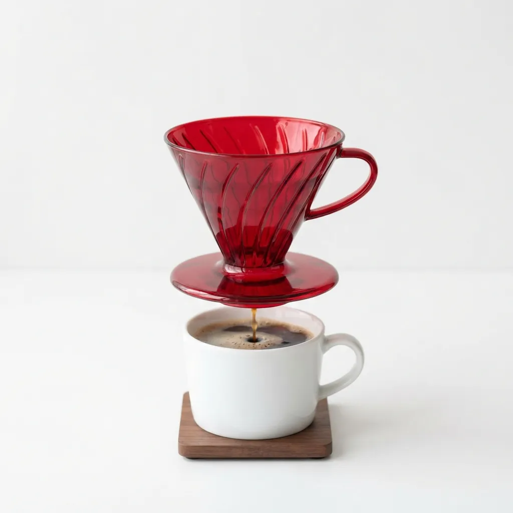 Macchina del caffè a goccia di vetro