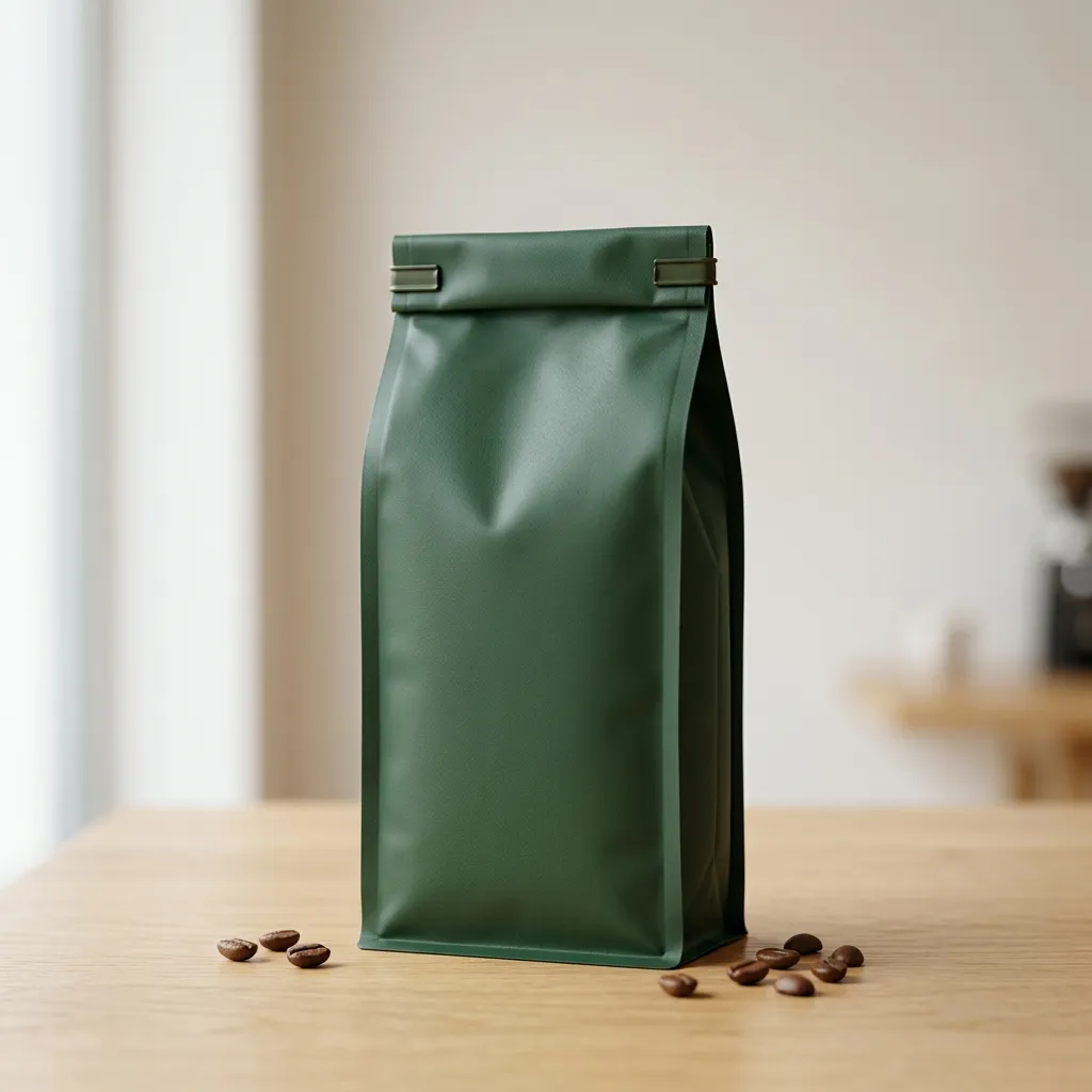 involucri con legami di latta per sacchetti di caffè