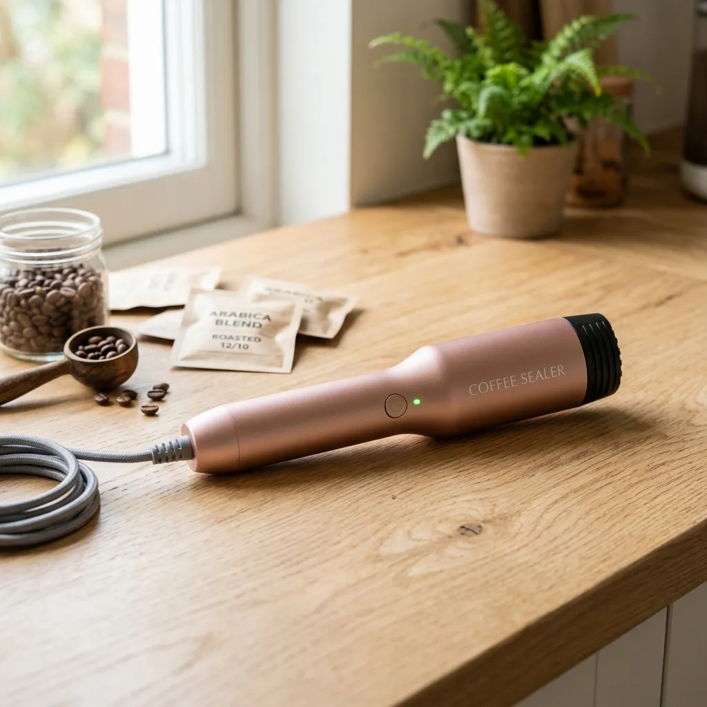 Sigillatore portatile per sacchetti di caffè
