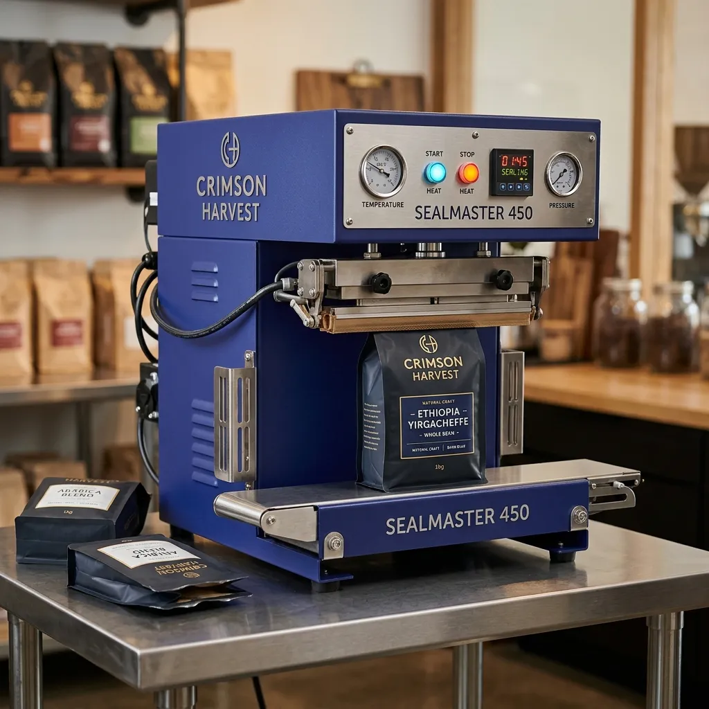macchine per la sigillatura del calore in sacchetti di caffè