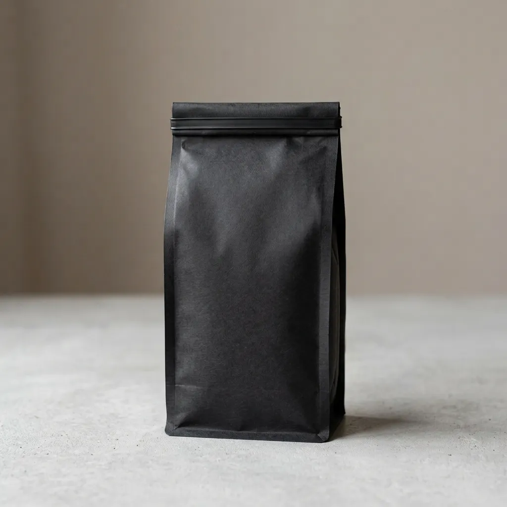 Sacchetti di caffè-chiusure con cravatte di latta, chiusure