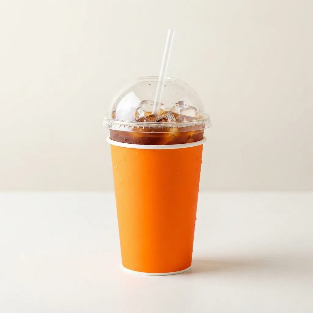 Ghiaccio-bevande-tazza usa e getta-caffè