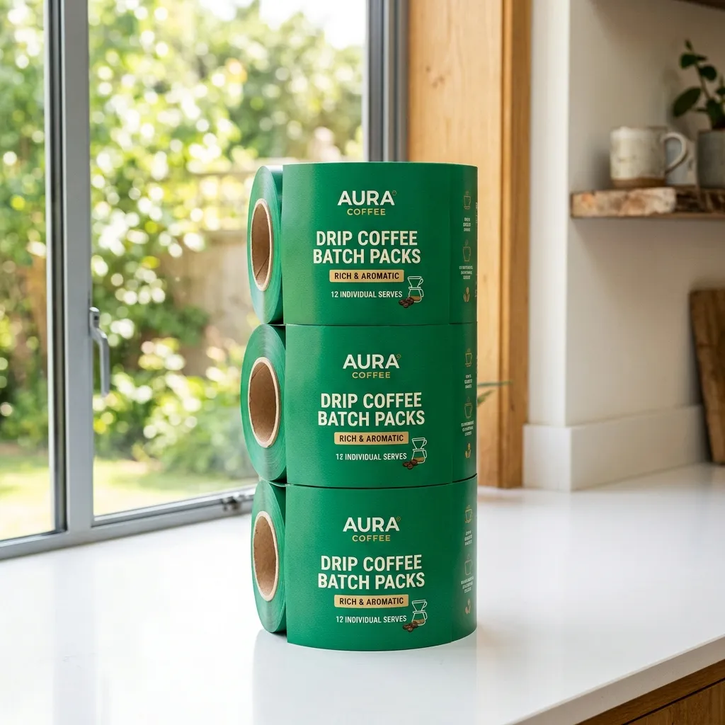 confezioni di film per caffè