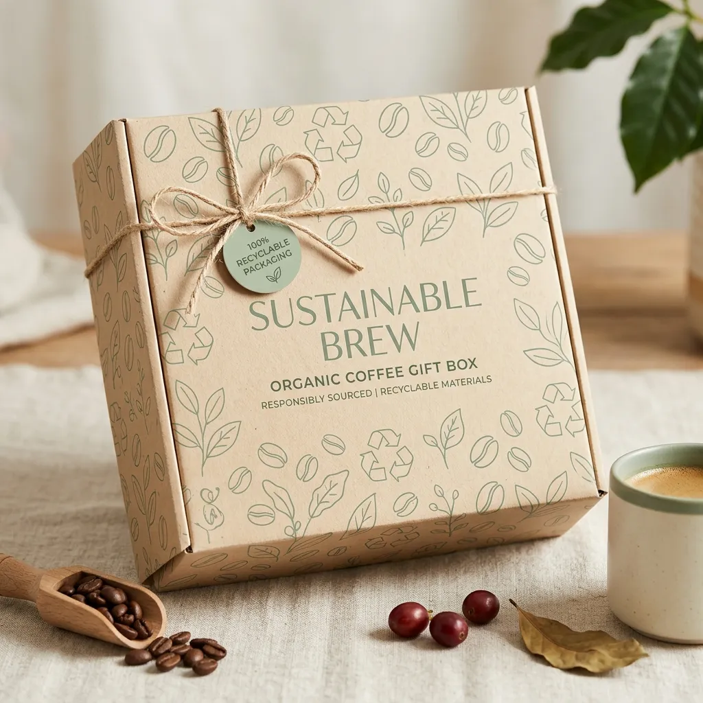 scatole regalo-riciclabile-caffè stampate