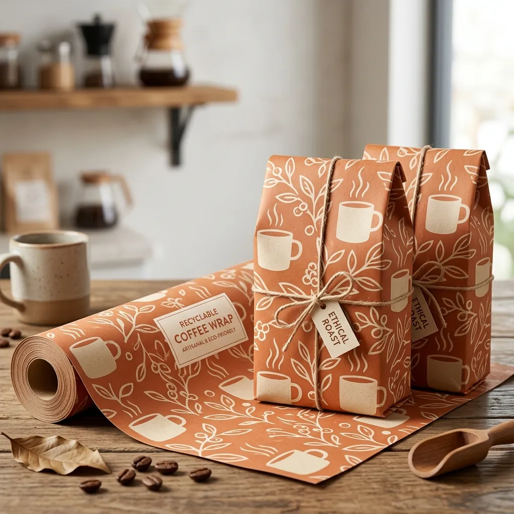 carta da caffè eco-riciclabile
