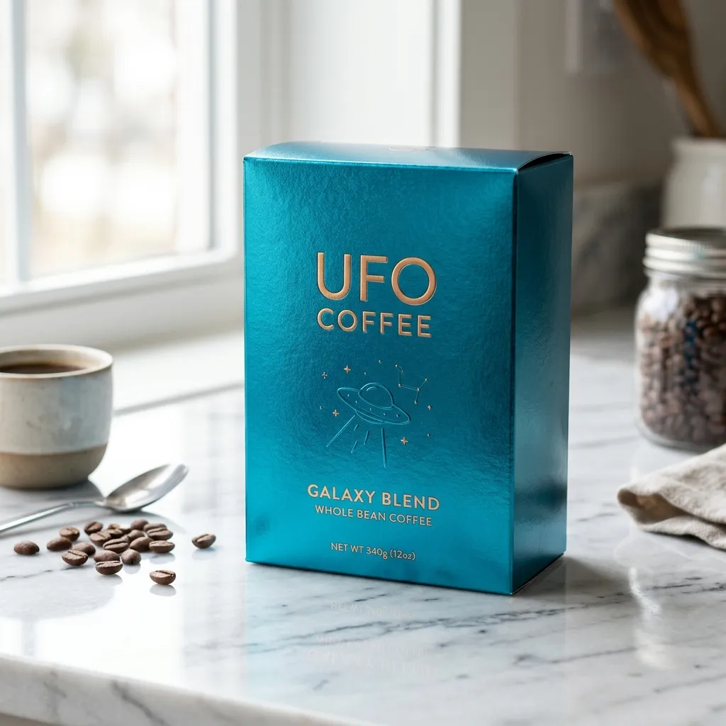 Confezioni di alluminio UFO-Scato-Caffè