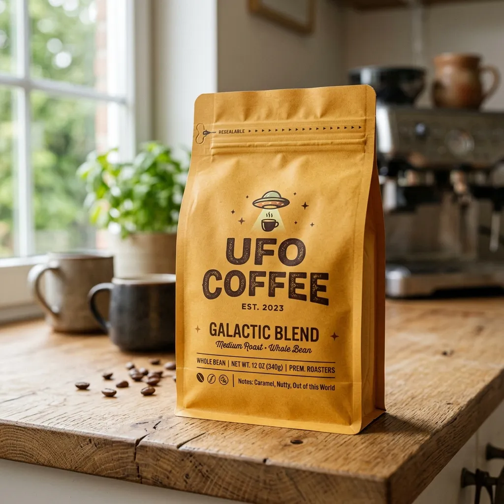scatola di caffè OVO richiudibile su misura