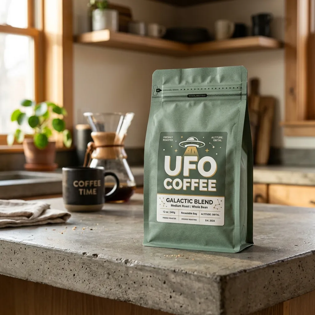 Kraft-UFO-Scato-caffè richiudibile