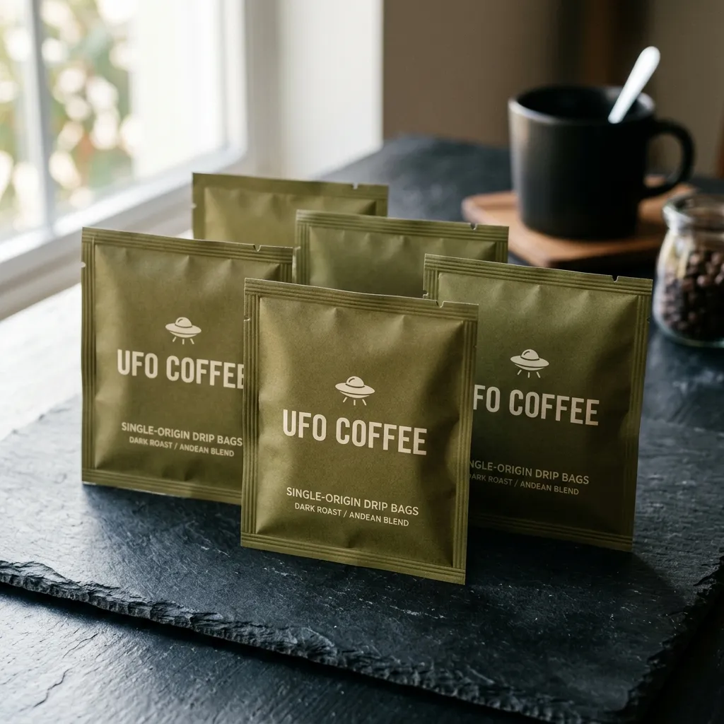 Confezioni di sacchetti di filtri per caffè UFO