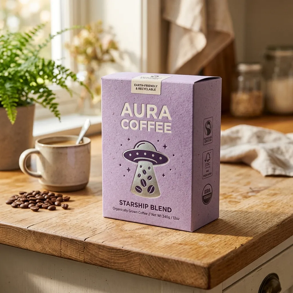Scatola-UFO-CAFFÈ Premium-Sostenibile