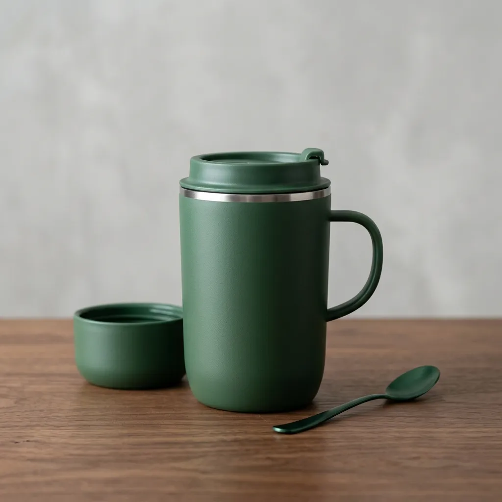 set di bevande per caffè isolati sottovuoto