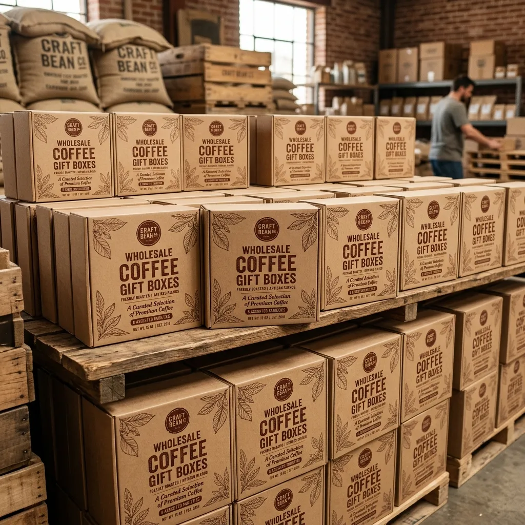 scatole regalo-caffè all'ingrosso