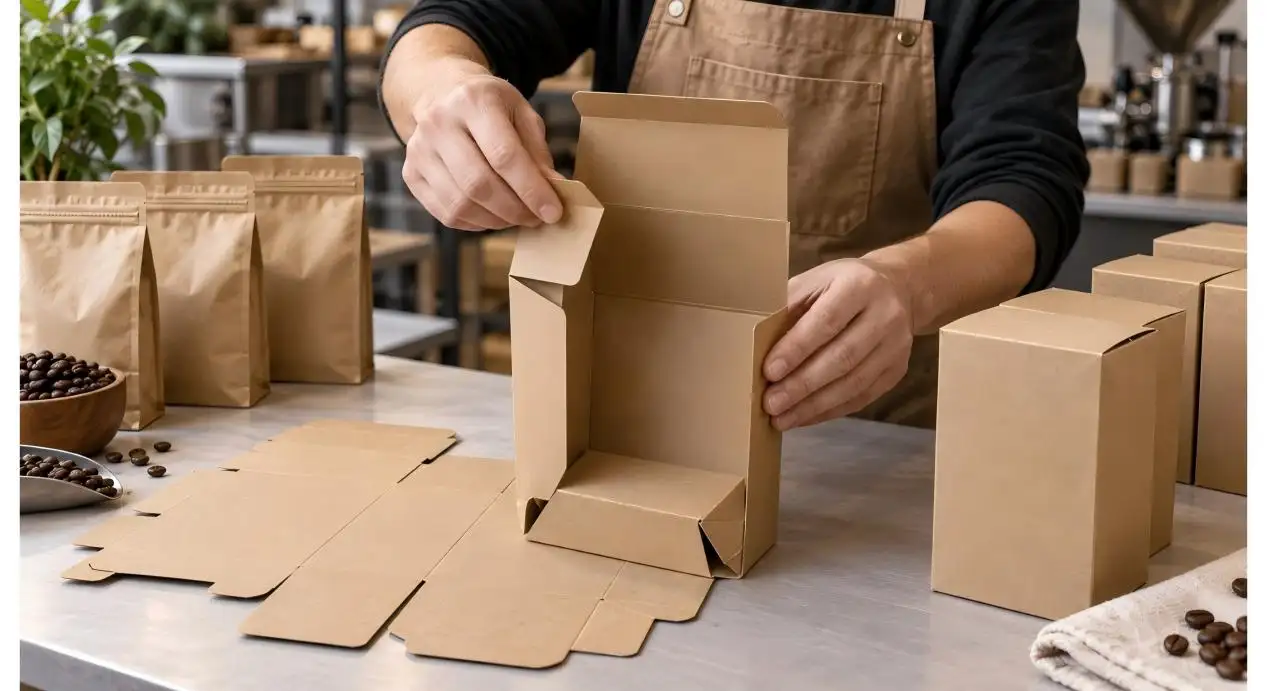 Scatole di carta Kraft