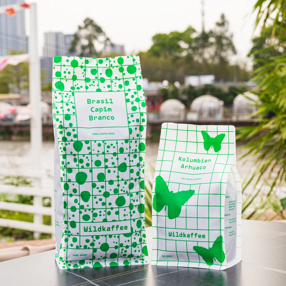 Sacchetto di caffè personalizzato