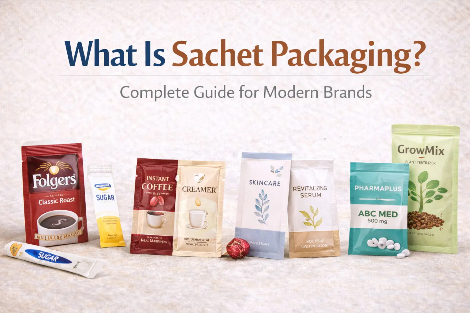 Cos'è il packaging per bustine: Guida completa per i marchi moderni