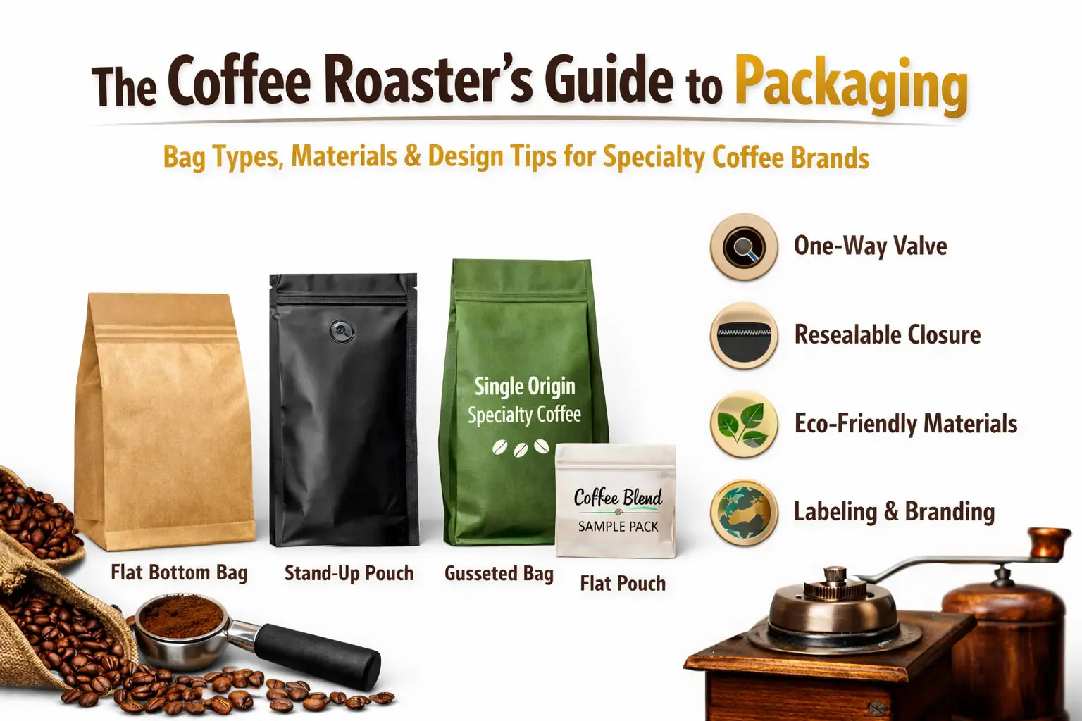 La guida definitiva per il rotacaffè per il packaging del caffè
